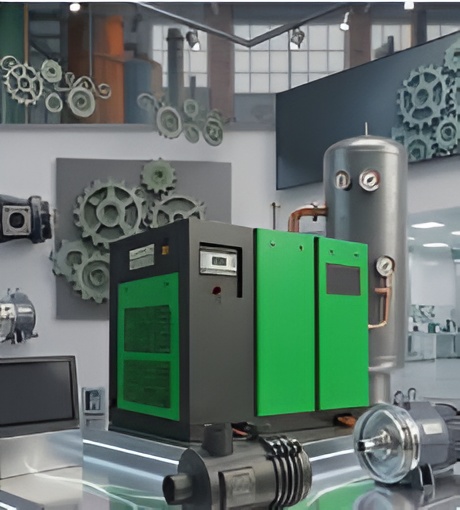 Industrial Compressor Setup